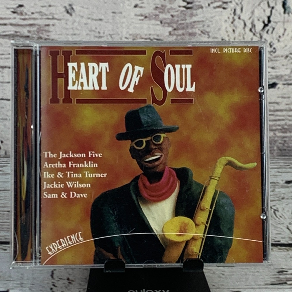 Heart Of Soul [1996 CD] The Jackson‎ Five Aretha Franklin Soul Music Compilation